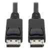 Tripp Lite Series DisplayPort-Kabel mit Verriegelungssteckern, 4K 60 Hz (M/M), Schwarz, 1,8 m