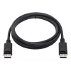 Tripp Lite Series DisplayPort-Kabel mit Verriegelungssteckern, 4K 60 Hz (M/M), Schwarz, 1,8 m