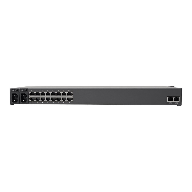 Tripp Lite Series 16-Port Serial Console Server, USB Ports (2)