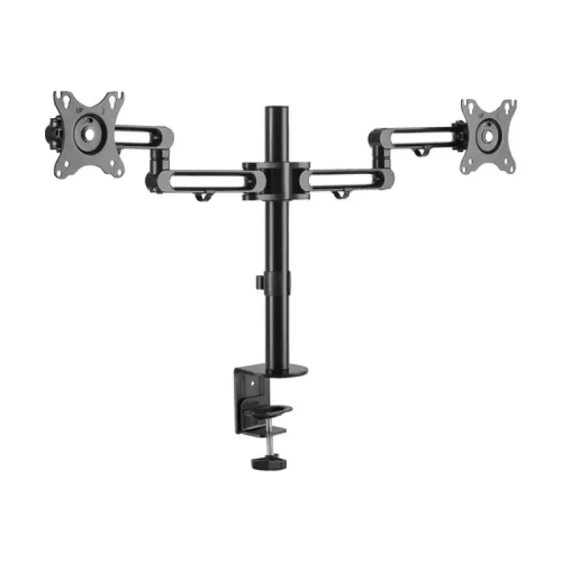 Eaton Tripp Lite Series Flex Arm Dual Monitor Desk Mount für 13-27 Zoll Bildschirme bis zu 17,6 lbs pro Bildschirm (DDR1327SDFC-1)