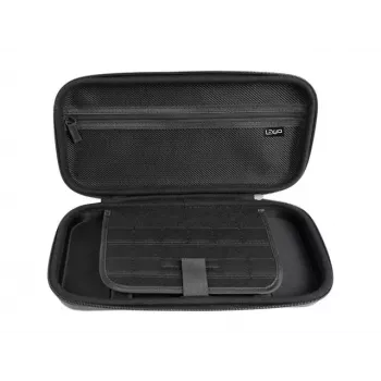 LEXIP Carry and Protect Case für Nintendo Switch / Switch OLED – Schwarze Hartschalen-EVA-Tragetasche