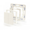 Shelly Plug & Play BLU Wall Switch 4 Adapter Legrand & Shelly White
