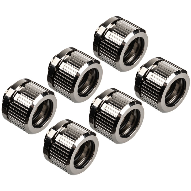 EK Water Blocks EK-Quantum Torque HDC 14 - 6er-Pack, Silber