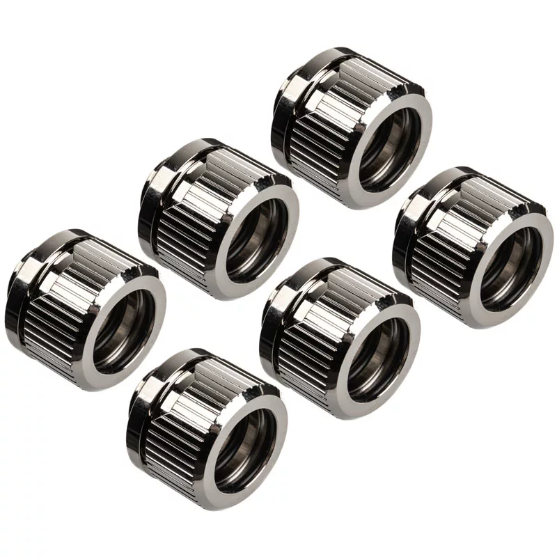 EK Water Blocks EK-Quantum Torque HDC 14 - 6er-Pack, Silber