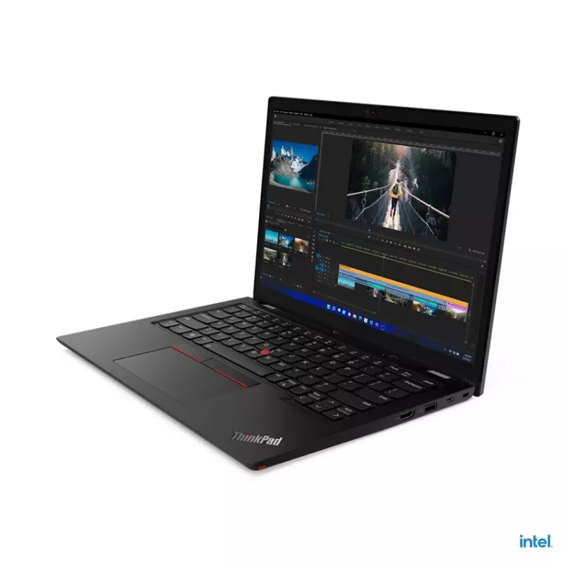 Lenovo ThinkPad L13 Yoga G3 2-in-1 Laptop, 13,3 inch WUXGA Touchscreen, AMD Ryzen 5 PRO 5675U, 8GB RAM, 256GB SSD, Windows 11 Pro, Thunder Black