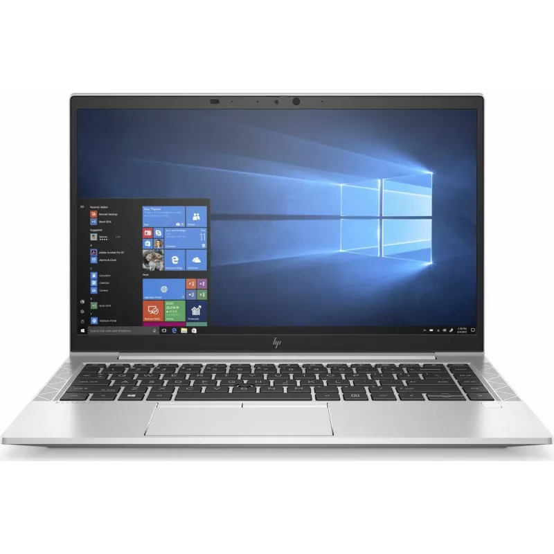 HP EliteBook 840 G7 Laptop, Intel Core i7-10610U, 16GB RAM, 512GB SSD, 14,0 inch FHD IPS, Pike Silver, Windows 10 Pro (generalüberholt)