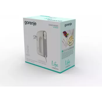 Gorenje Handmixer M420CW 450 W 5 Stufen Turbo Weiß