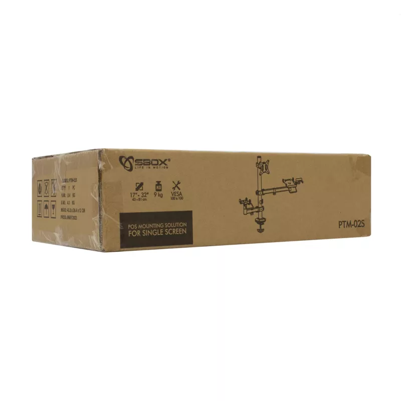 SBOX PTM-02S Universelle POS-Terminal-/POS-Drucker-/Monitor-Halterung