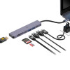 SBOX H-999 7-in-1 USB-C Hub Space Gray