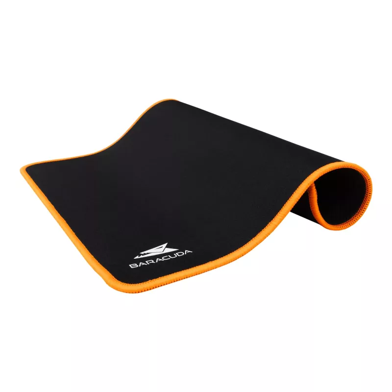 Baracuda WALRUS-M BGMP-081 Gaming-Mauspad Schwarz/Orange 300x250