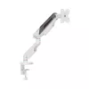 White Shark KHUFU-I GMS-3210 Single Monitor Desktop Mount für 17 inch-32 inch Bildschirme, Schwarz