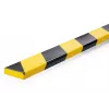 Durable S10 Kabelbrücke, PVC, Schwarz/Gelb, Flach, 1000 mm, 40 mm