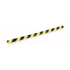Durable S32R Bodenkabelschutz, PVC, Schwarz/Gelb, abgerundet, 1000 mm