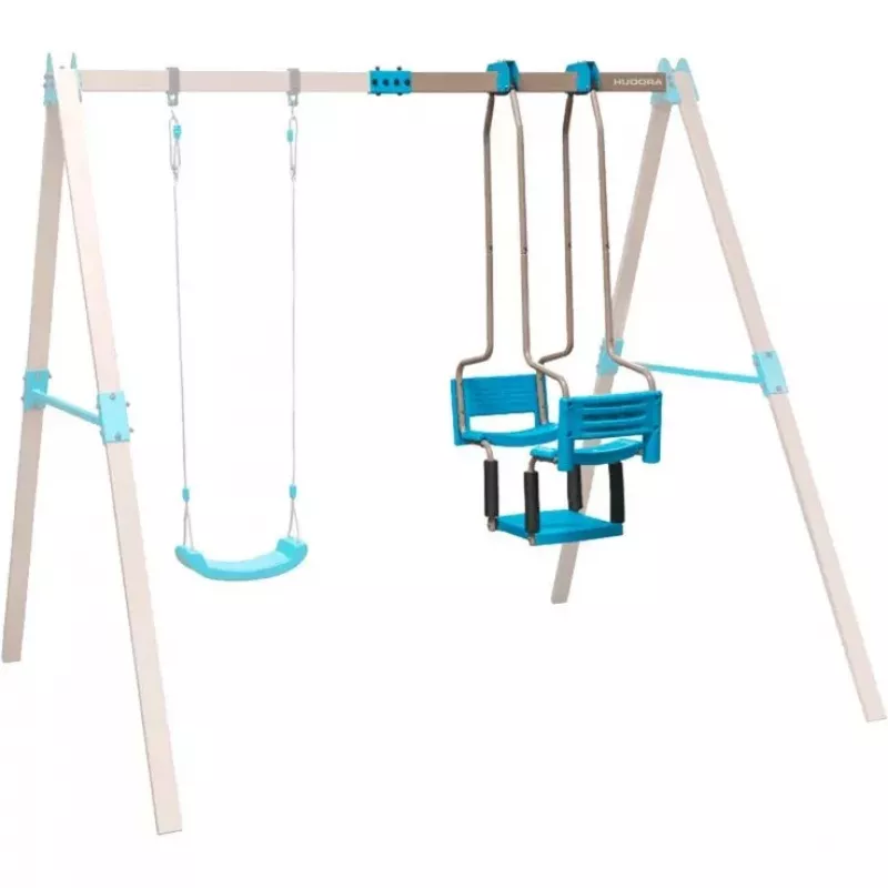 HUDORA Schaukel Vario Gondola Swing Module (Türkis/Beige)