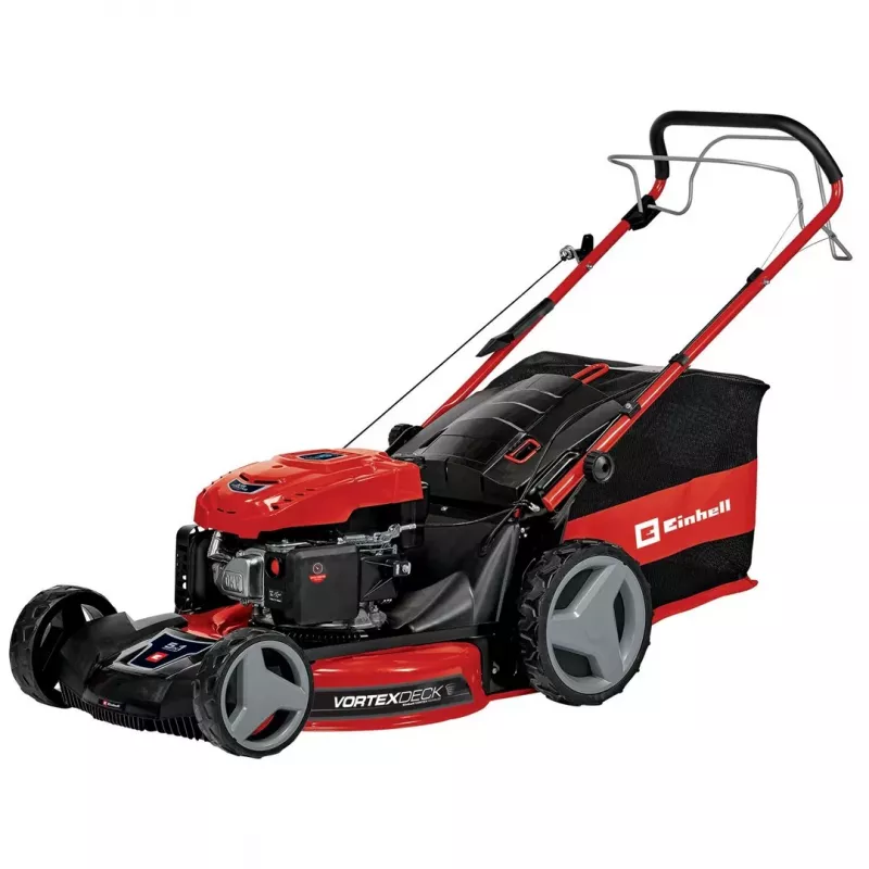 Einhell GC-PM 56/2 S HW Benzin-Rasenmäher Schiebemäher Schwarz, Rot
