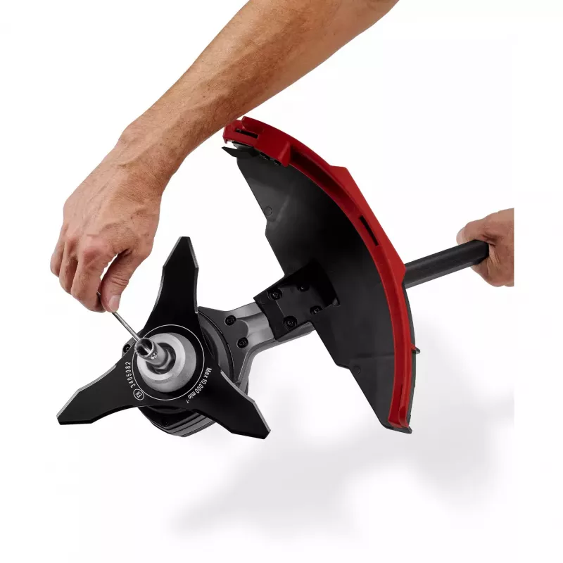 EINHELL Professional GP-BC 36/430 Li P BL-Solo Akku-Rasentrimmer, 36V (2x18V), Bürstenloser Motor, 43cm Schnittbreite, Rot/Schwarz, Akku & Ladegerät nicht im Lieferumfang