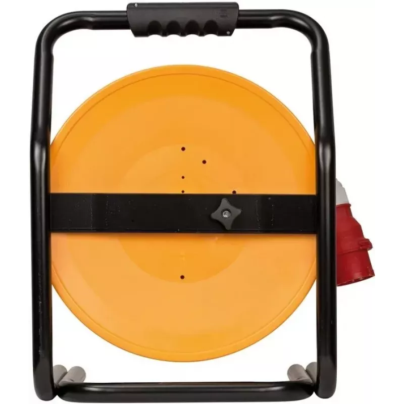 Brennenstuhl 1319110010 Kabeltrommel 40m H07RN-F 3G2.5 IP44 4x Schuko Schwarz/Orange