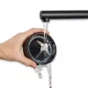 SEVERIN SM 3724 Automatischer Milchaufschäumer & -wärmer, 500 W, Edelstahl, Schwarz