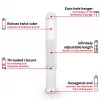 EINHELL-KWB SDS-plus Hammerbohrer-Set, Ø 6-14 mm (7-teilig, 210 mm)