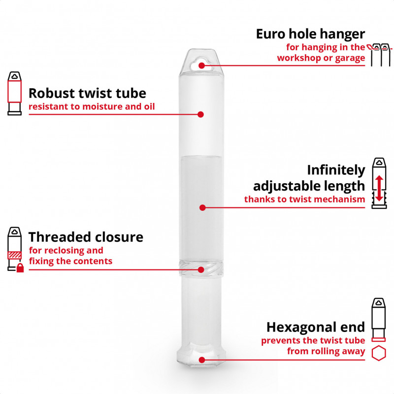 EINHELL-KWB SDS-plus Hammerbohrer-Set, Ø 6-14 mm (7-teilig, 210 mm)