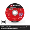 EINHELL-KWB Trennscheibe dünn, Ø 115 x 1,0 mm, 5 Stück (für Winkelschleifer)