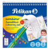 Pelikan 811231 Malbuch-Set, 15 Seiten, Jungen/Mädchen, Buntstifte enthalten, Bilderset zum Ausmalen