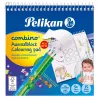 Pelikan 811231 Malbuch-Set, 15 Seiten, Jungen/Mädchen, Buntstifte enthalten, Bilderset zum Ausmalen