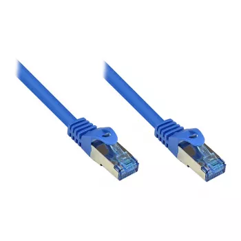 GoodConnections RNS® Patchkabel mit Knickschutz, Cat.6A, S/FTP, PiMF, halogenfrei, 500MHz, blau, 2m