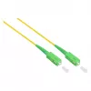Good Connections OS2 Singlemode Glasfaser-Patchkabel LC/SC Duplex 9/125µm 3m Gelb