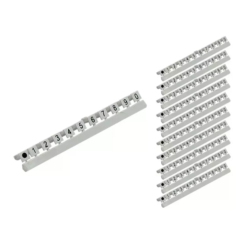 GoodConnections Number Markers für LC-Glasfaserkabel, Markierung 0 bis 9, 10-teiliges Set, Good Connections® (GC-N0070)