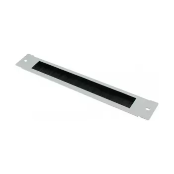GoodConnections Brush Strip 380 mm x 57 mm für Good Connections® 19 Wandgehäuse FLAT-Pack (GC-RFxxxG), Lichtgrau (RAL7035)
