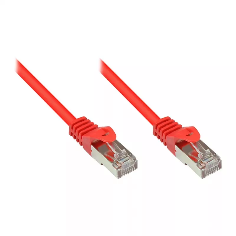GoodConnections Alcasa Cat5e RJ45 Patchkabel 1,5m Rot