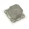 GoodConnections Cat.6 Netzwerk-Wandanschlussdose, 2xRJ45, geschirmt, Aufputz, Perlweiß RAL1013, GC-N0027
