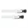 GoodConnections RNS® Cat.8.1 S/FTP Patchkabel, PiMF, LSZH, 2000MHz, 40Gbit/s, Weiß, 0,5m