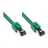 GoodConnections RNS® Patchkabel Cat. 8.1, S/FTP, PiMF, LSZH, 2000MHz, 40Gbit/s, Grün, 1,5m