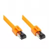 GoodConnections RNS® Cat.8.1 S/FTP Patchkabel, LSZH, 2000MHz, 40Gbit/s, Orange, 1,5m