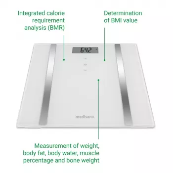 Medisana BS 483 Körperanalysewaage mit Bluetooth