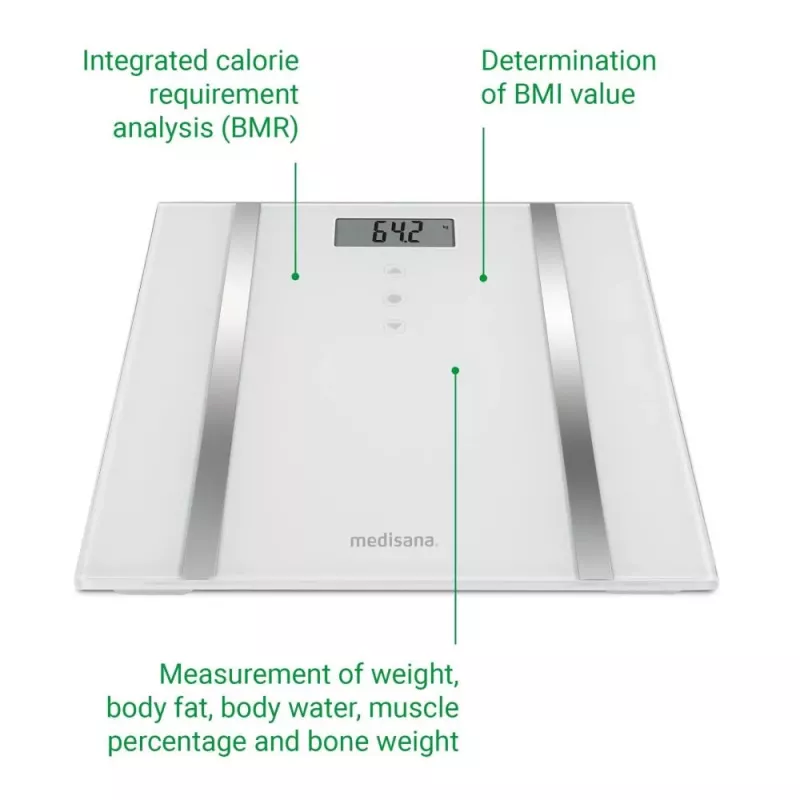 Medisana BS 483 Körperanalysewaage mit Bluetooth