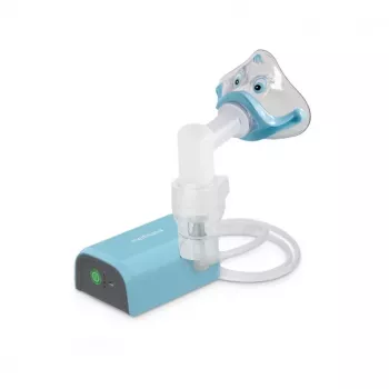 MEDISANA Inhalator IN 165 Kompressor-Vernebler Weiß/Blau