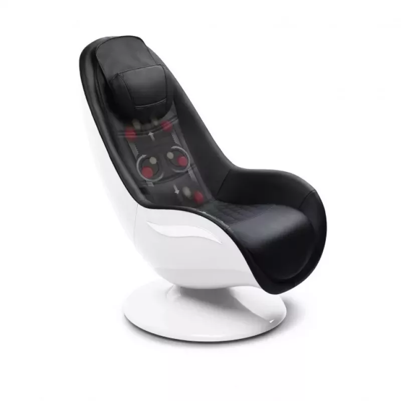 Medisana RS 660 Shiatsu-Massage-Loungesessel mit Wärme, Schwarz