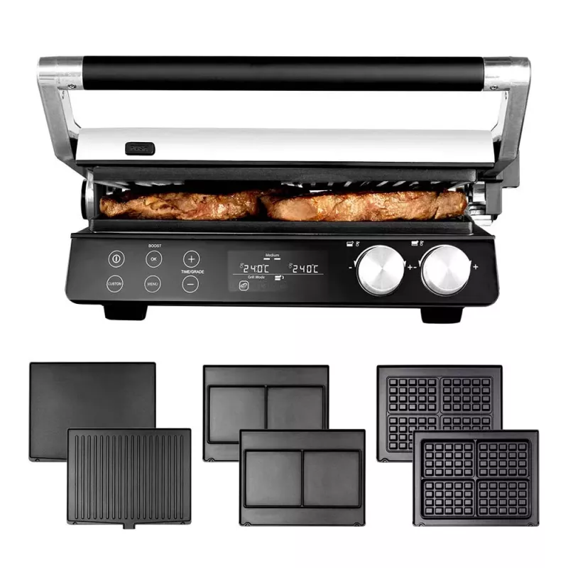 Gastroback 42423 Gourmet BBQ Advanced Smart Elektro-Kontaktgrill 2000W