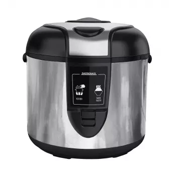 Gastroback 42507_S Design Reiskocher 1,5L 500W Edelstahl