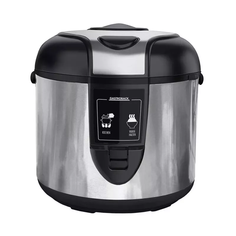 Gastroback 42507_S Design Reiskocher 1,5L 500W Edelstahl