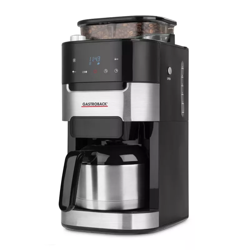 Gastroback 42711_S Kaffeemaschine Grind & Brew Pro Thermo