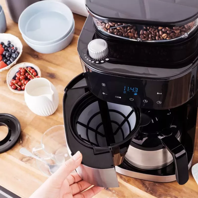 Gastroback 42711_S Kaffeemaschine Grind & Brew Pro Thermo