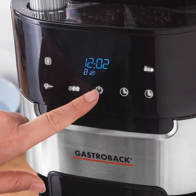 Gastroback 42711_S Kaffeemaschine Grind & Brew Pro Thermo