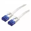 SHIVERPEAKS CAT6 UTP Flach-Patchkabel 0,5m Weiß