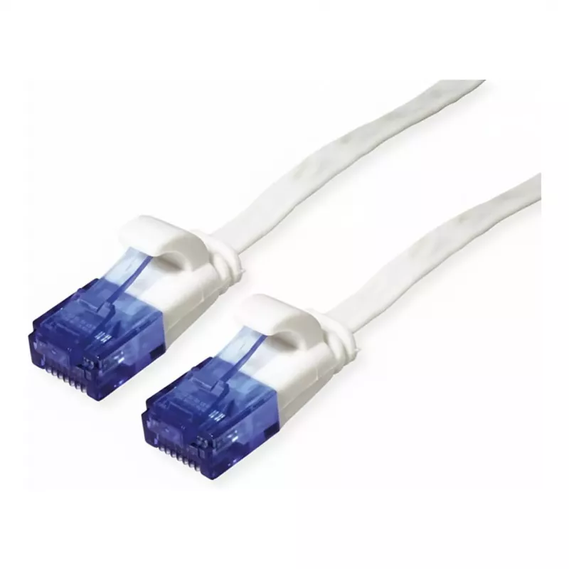 SHIVERPEAKS CAT6 UTP Flach-Patchkabel 0,5m Weiß
