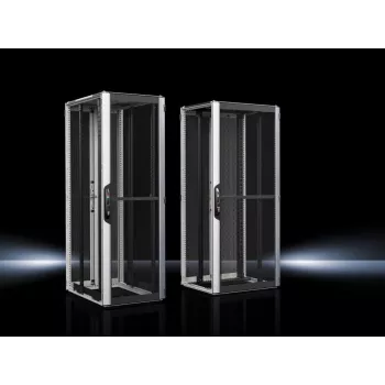 Rittal VX IT Netzwerk-Server-Rack-Schrank 42U 19 inch 800x1000x2000mm Silber/Schwarz