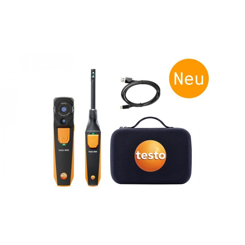 Testo 860i Mold Set Wärmebildkamera Hygrometer Bluetooth 256x192 Pixel